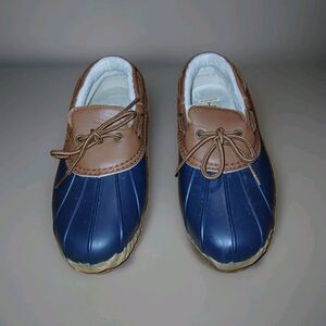 JBU By Jumbu Gwen Water Resistant Womens Sz 6.5 Weather Rain Duck Sherpa SlipOn